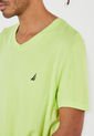 Camiseta Verde Neon Nautica de Nautica