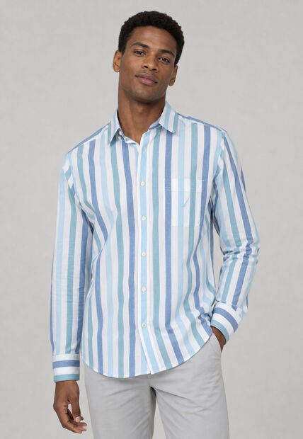 Camisa NAUTICA Azul