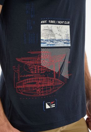 Camiseta NAUTICA Azul