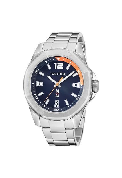 Reloj Nautica Modelo NAPTBF103 Plateado Hombre