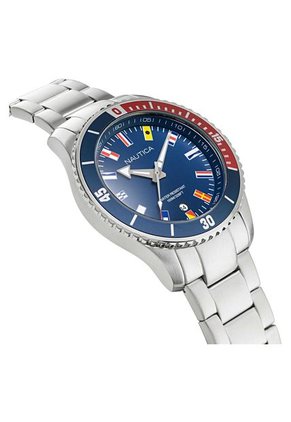 Reloj Nautica Modelo NAPPBS022 Plateado Hombre