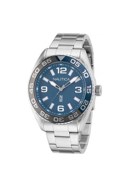 Reloj Nautica Modelo NAPFWS307 Plateado Hombre