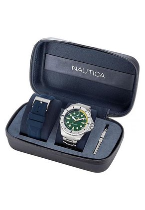 Reloj Nautica Modelo NAPKMS307 Plateado Hombre