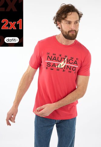 Camiseta NAUTICA Rojo Nautica