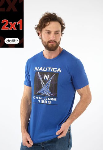 Camiseta NAUTICA Azul Nautica