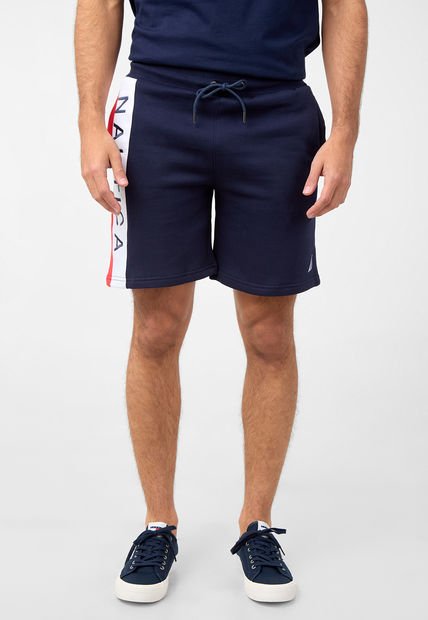 Traje de Baño Azul-Blanco-Rojo NAUTICA