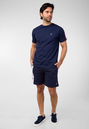 Traje de Baño Azul-Blanco-Rojo NAUTICA