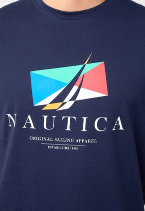 Camisa NAUTICA Azul