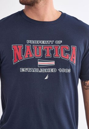 Camiseta NAUTICA Azul
