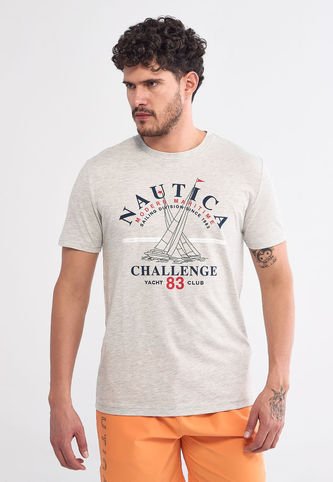 Camiseta NAUTICA Gris Nautica