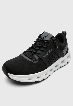 Tenis NAUTICA Metral Negro