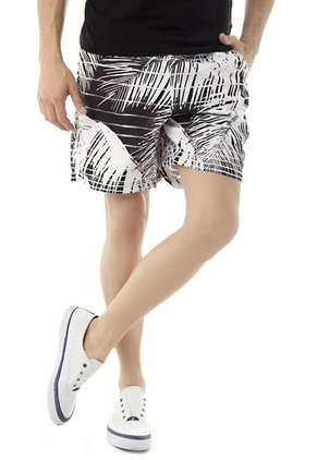 Bermuda Nautica Blanco-Negro