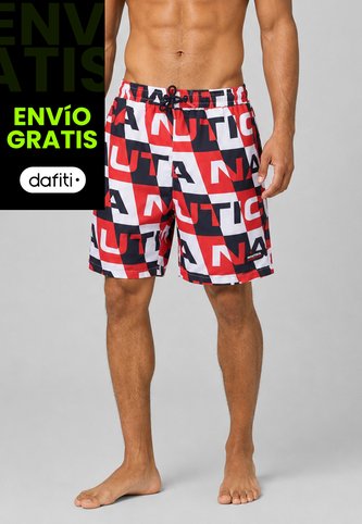 Traje de Baño NAUTICA Rojo Nautica