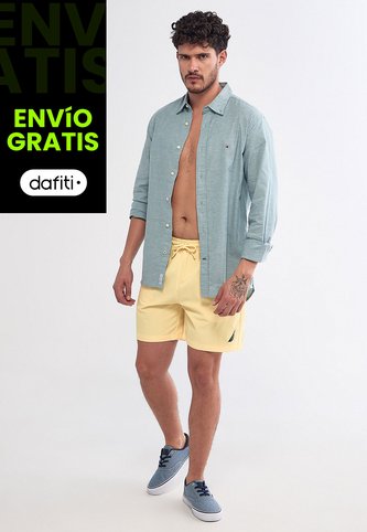 Traje de Baño Amarillo-Azul Navy NAUTICA Nautica