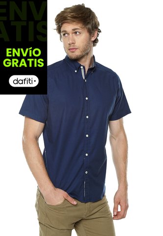 Camisa Azul Nautica Nautica