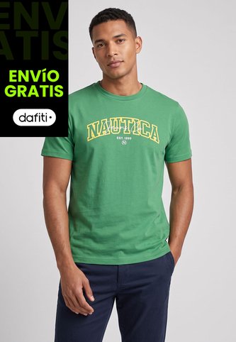 Camiseta Nautica Verde Nautica