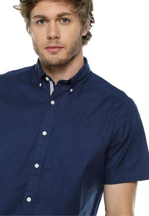 Camisa Azul Nautica