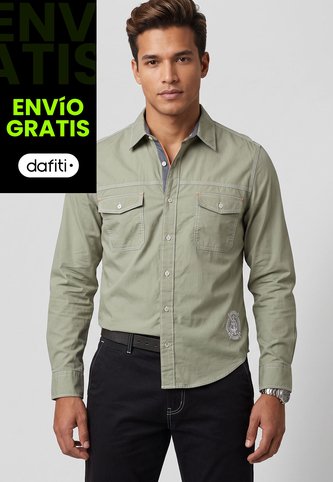 Camisa NAUTICA Verde Nautica