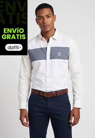 Camisa Nautica Blanco Nautica