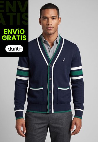 Cárdigan NAUTICA Azul Nautica