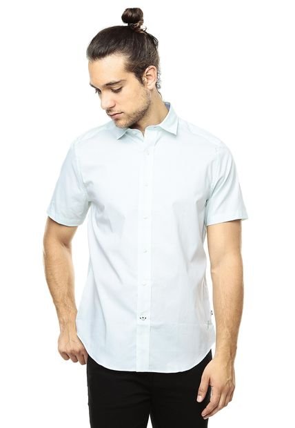 Camisa Verde Menta Nautica
