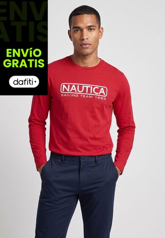 Camiseta Manga Larga NAUTICA Rojo Nautica