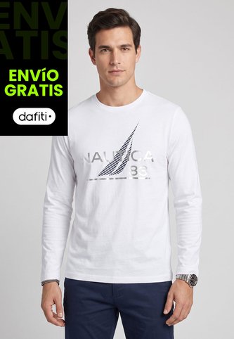 Camiseta Manga Larga NAUTICA Blanco Nautica