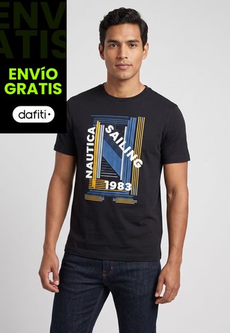 Camiseta NAUTICA Negro Nautica