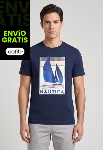 Camiseta NAUTICA Azul Nautica