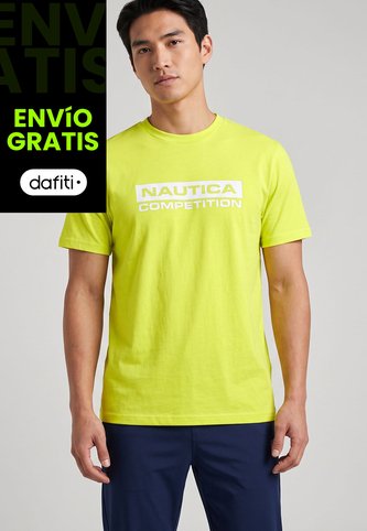 Camiseta NAUTICA Amarillo Neón Nautica