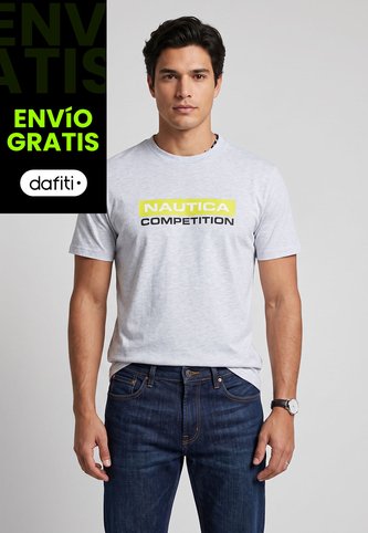 Camiseta NAUTICA Gris Nautica