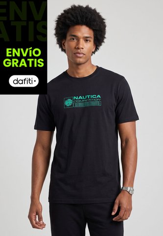 Camiseta NAUTICA Negro Nautica