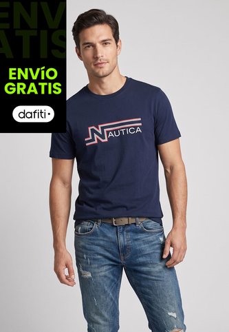 Camiseta NAUTICA Azul Nautica