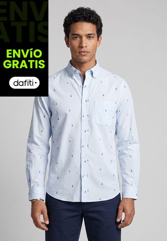 Camisa NAUTICA Celeste Nautica