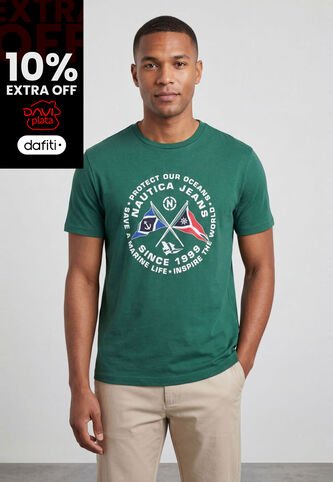 Camiseta NAUTICA Verde Nautica