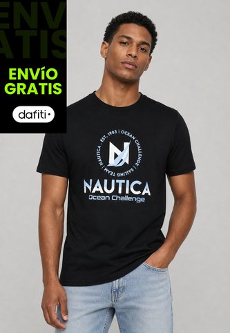 Camiseta NAUTICA Negro Nautica