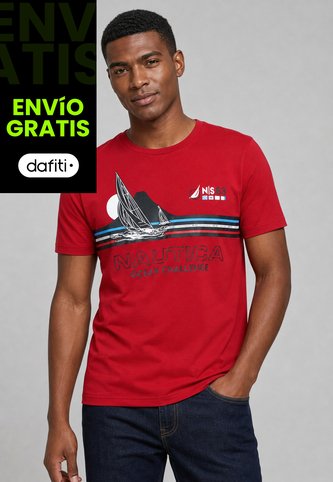 Camiseta NAUTICA Rojo Nautica