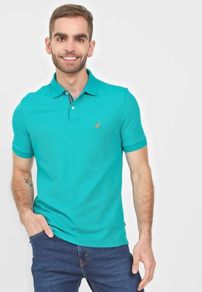 Camisa Verde Nautica Parasail Green