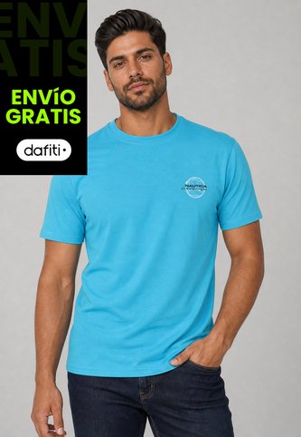 Camiseta NAUTICA Azul Nautica