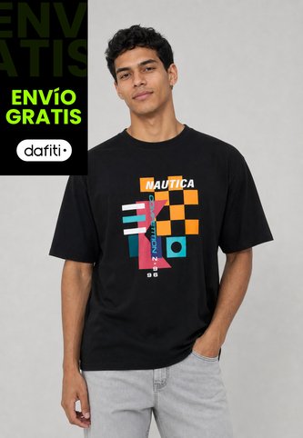 Camiseta NAUTICA Negro Nautica