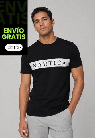 Camiseta NAUTICA Negro Nautica
