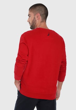 Buzo Rojo-Azul-Blanco Nautica