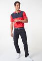 Camiseta Rojo-Azul-Blanco Nautica de Nautica