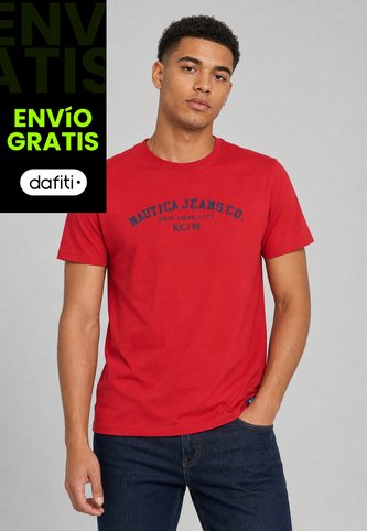 Camiseta NAUTICA Rojo Nautica