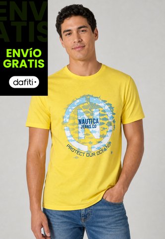 Camiseta NAUTICA Amarillo Nautica