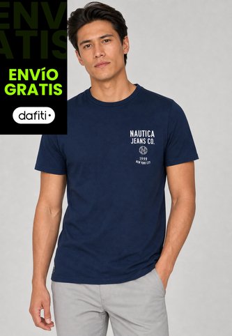 Camiseta NAUTICA Azul Nautica