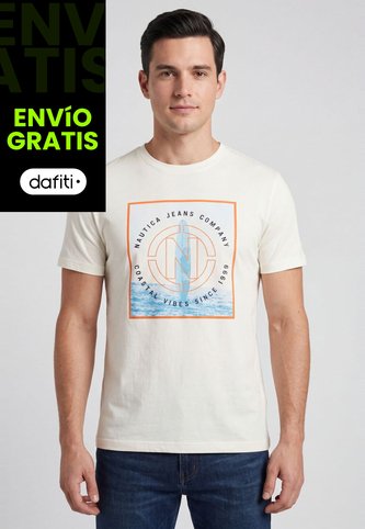 Camiseta NAUTICA Marfil Nautica
