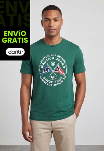 Camiseta NAUTICA Verde Nautica