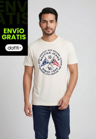 Camiseta NAUTICA Beige Nautica