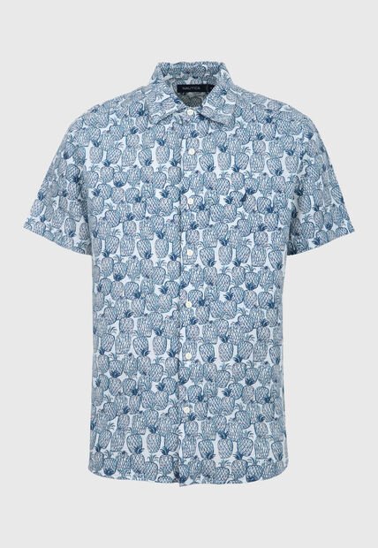 Camisa NAUTICA Azul